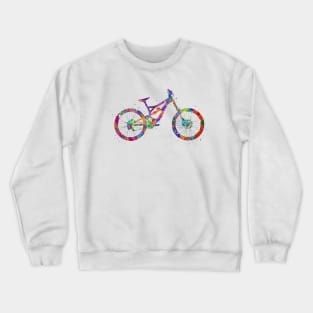 Downhill mountain bike Crewneck Sweatshirt